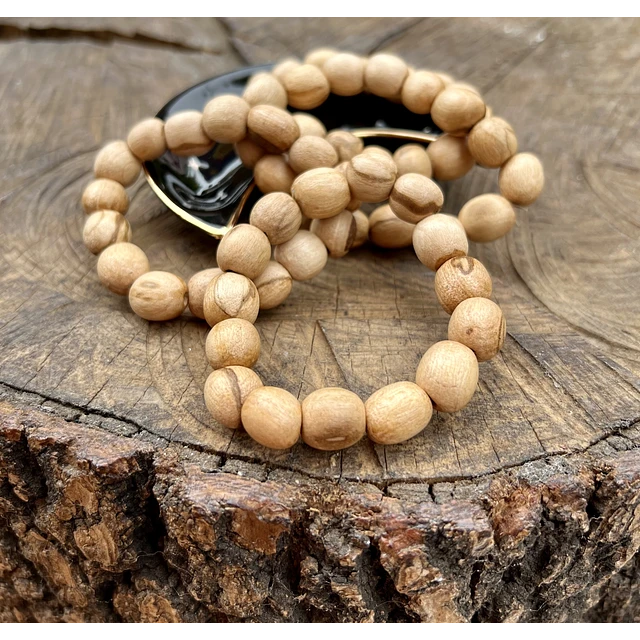 Pulsera Energética de Palo Santo