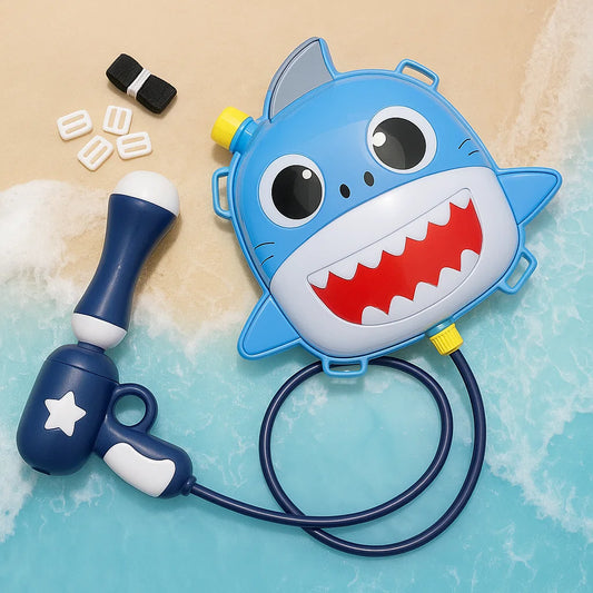 Tiburón mochila lanza agua