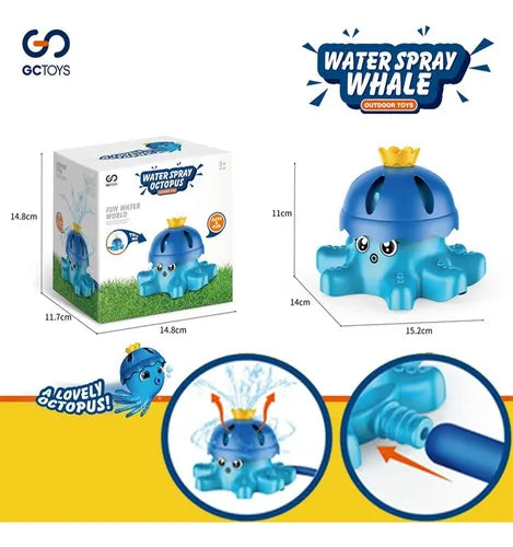 Pulpo Lanza agua giratorio