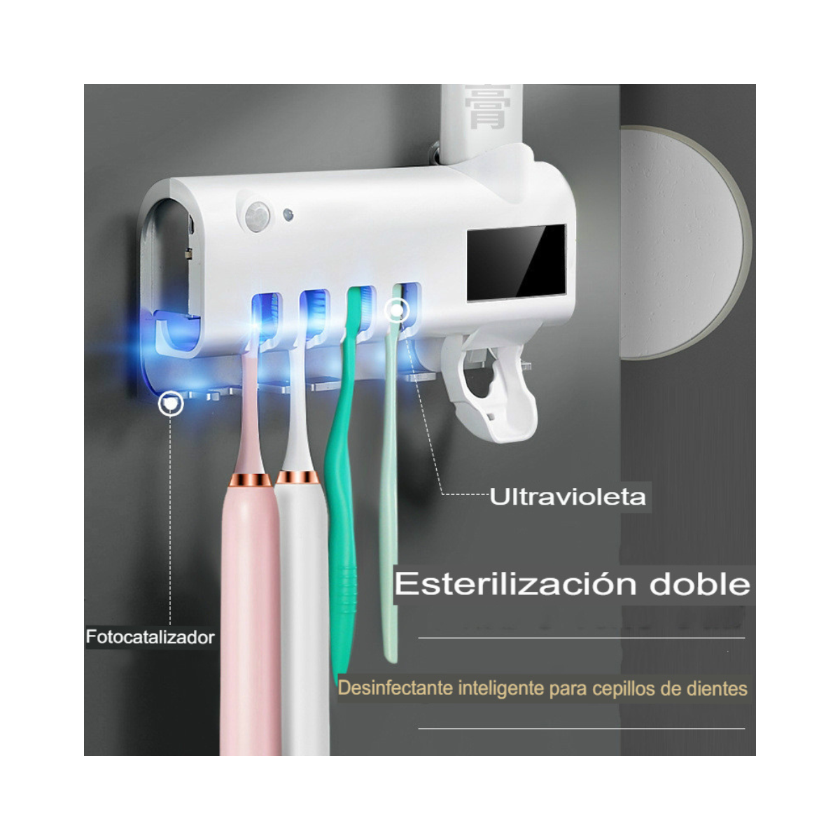 Esterilizador Desinfectante Cepillos de dientes